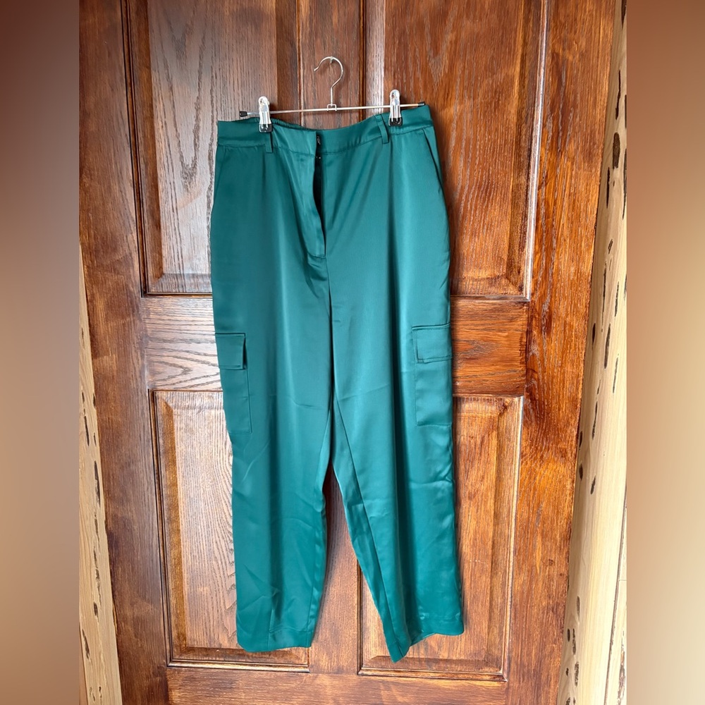 Nicole Miller Emerald Green Trousers
